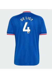 Manchester United Matthijs de Ligt #4 Fotballdrakt Borte Klær 2026-27 Korte ermer